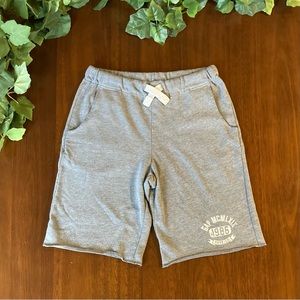 Boy’s Light Heather Gray Sweat Shorts Size XXL (14-16)